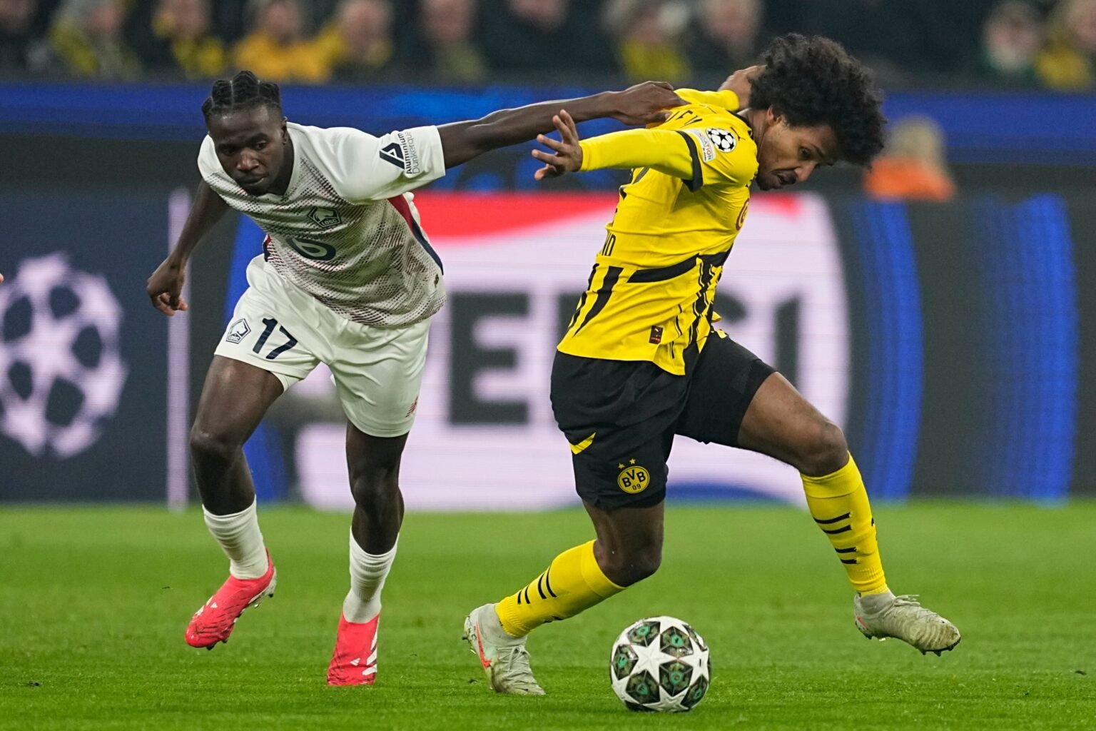 teilnehmer: lille osc gegen borussia dortmund